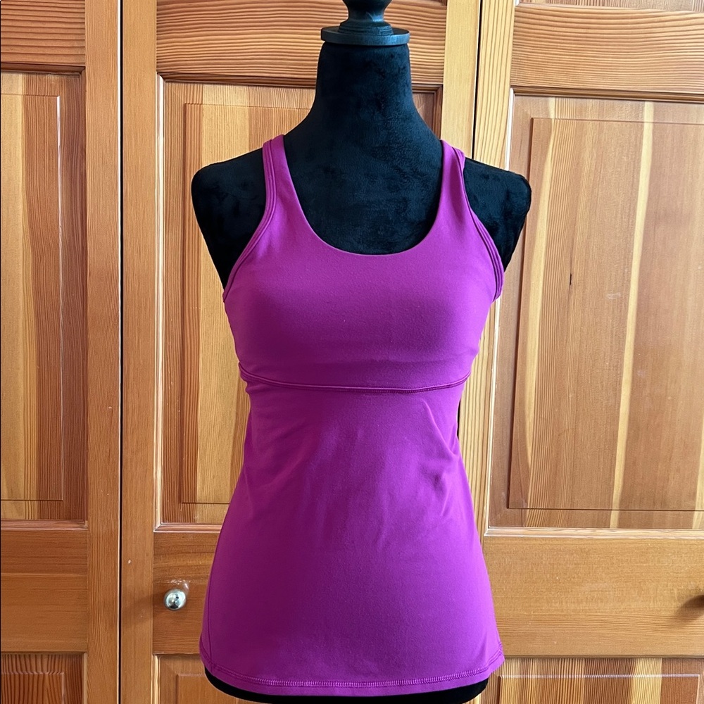 Lululemon Athletica Purple Tank Top